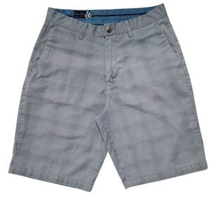Volcom Plaid True-To-This Shorts Men's Size 32 Inseam 10" Excellent Condition